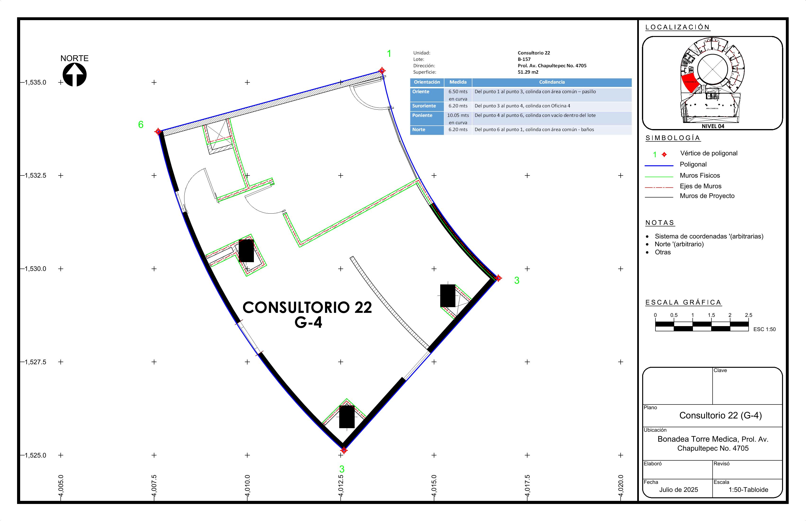 Plano de Planta Tipo - Torre 1